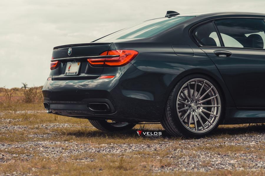 Детали экстерьера BMW 740Le xDrive on Velos Wheels (VLS02) 2019 года  (фото 7 из 10)